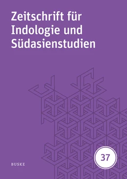Abbildung von Harder / Hüsken | Zeitschrift für Indologie und Südasienstudien, Band 37 (2020) | 1. Auflage | 2025 | beck-shop.de