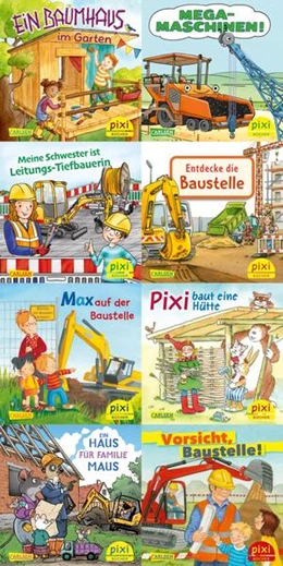 Abbildung von Diverse | Pixi-8er-Set 311: Pixi auf der Baustelle (8x1 Exemplar) | 1. Auflage | 2026 | beck-shop.de