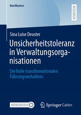 Abbildung von Deuster | Unsicherheitstoleranz in Verwaltungsorganisationen | 1. Auflage | 2026 | beck-shop.de