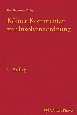 Abbildung von Hess (Hrsg.) | Kölner Kommentar zur Insolvenzordnung | 2. Auflage | 2025 | beck-shop.de