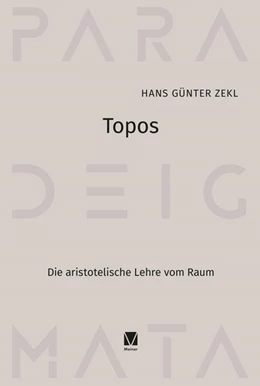 Abbildung von Zekl | Topos | 1. Auflage | 2025 | beck-shop.de