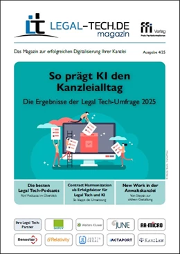 Abbildung von LEGAL-TECH.DE magazin • Ausgabe 4/2025 | | | beck-shop.de