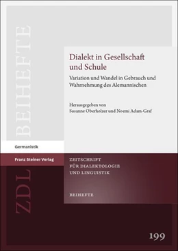 Abbildung von Oberholzer / Adam-Graf | Dialekt in Gesellschaft und Schule | 1. Auflage | 2025 | beck-shop.de