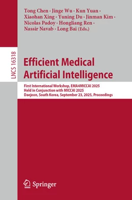 Abbildung von Chen / Wu | Efficient Medical Artificial Intelligence | 1. Auflage | 2026 | beck-shop.de