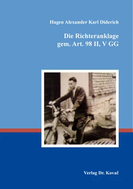 Abbildung von Diderich | Die Richteranklage gem. Art. 98 II, V GG | 1. Auflage | 2026 | 506 | beck-shop.de