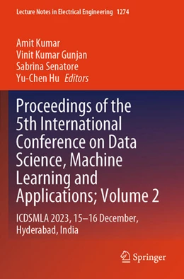Abbildung von Kumar / Gunjan | Proceedings of the 5th International Conference on Data Science, Machine Learning and Applications; Volume 2 | 1. Auflage | 2025 | beck-shop.de