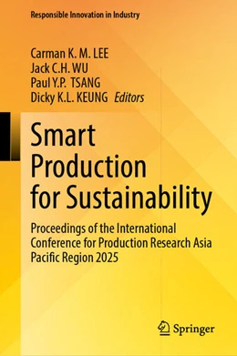 Abbildung von Lee / Wu | Smart Production for Sustainability | 1. Auflage | 2026 | beck-shop.de