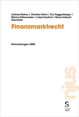Abbildung von Bohrer / Rehm | Finanzmarktrecht | 1. Auflage | 2025 | beck-shop.de