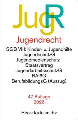 Abbildung von Jugendrecht: JugR | 47. Auflage | 2026 | 5008 | beck-shop.de