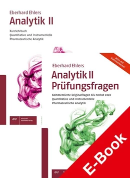 Abbildung von Ehlers | Analytik II - Kurzlehrbuch und Prüfungsfragen | 4. Auflage | 2020 | beck-shop.de