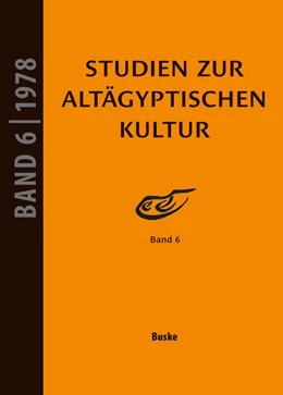 Abbildung von Altenmüller / Wildung | Studien zur Altägyptischen Kultur Band 6 | 1. Auflage | 2025 | beck-shop.de