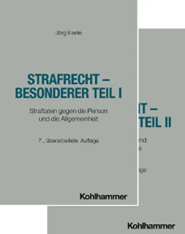 Abbildung von Eisele | Strafrecht - Besonderer Teil I + Besonderer Teil II - Paket | 7. Auflage | 2026 | beck-shop.de