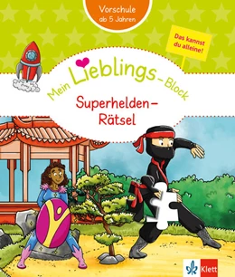 Abbildung von Klett Mein Lieblings-Block: Superhelden-Rätsel | 1. Auflage | 2026 | beck-shop.de