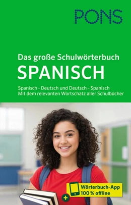Abbildung von PONS Das große Schulwörterbuch Spanisch | 1. Auflage | 2026 | beck-shop.de