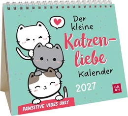 Abbildung von Groh Verlag | Mini-Kalender 2027: Der kleine Katzenliebe Kalender | 1. Auflage | 2026 | beck-shop.de