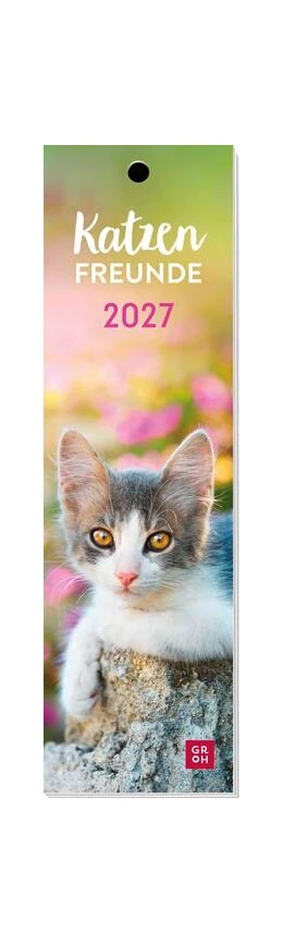 Abbildung von Groh Verlag | Lesezeichenkalender 2027: Katzenfreunde | 1. Auflage | 2026 | beck-shop.de