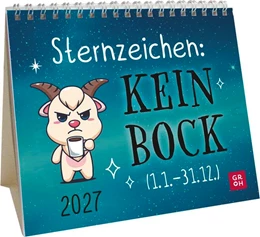 Abbildung von Groh Verlag | Mini-Kalender 2027: Sternzeichen Keinbock (1.1. -31.12.) | 1. Auflage | 2026 | beck-shop.de