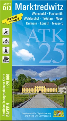 Abbildung von Landesamt für Digitalisierung | ATK25-D13 Marktredwitz (Amtliche Topographische Karte 1:25000) | 1. Auflage | 2025 | beck-shop.de
