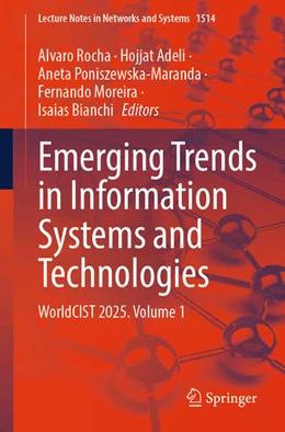 Abbildung von Rocha / Adeli | Emerging Trends in Information Systems and Technologies | 1. Auflage | 2025 | beck-shop.de