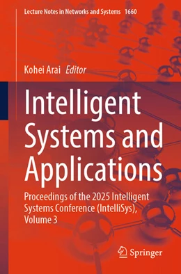 Abbildung von Arai | Intelligent Systems and Applications | 1. Auflage | 2025 | beck-shop.de