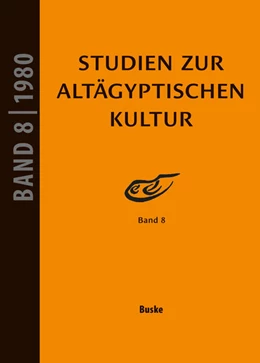 Abbildung von Altenmüller / Wildung | Studien zur Altägyptischen Kultur Band 8 | 1. Auflage | 2025 | beck-shop.de