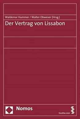 Abbildung von Hummer / Obwexer | Der Vertrag von Lissabon | 1. Auflage | 2009 | beck-shop.de