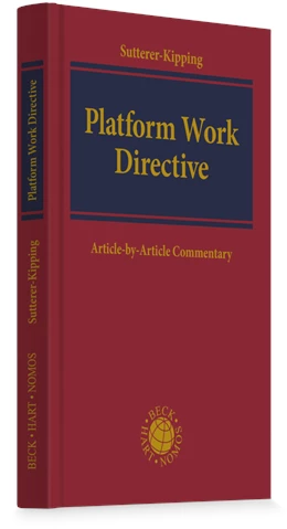 Abbildung von Sutterer-Kipping | Platform Work Directive | 1. Auflage | 2026 | beck-shop.de