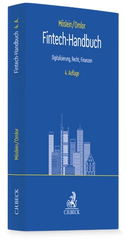 Abbildung von Möslein / Omlor | FinTech-Handbuch | 4. Auflage | 2027 | beck-shop.de
