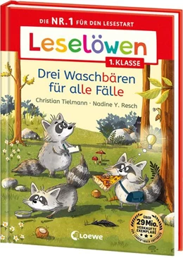 Abbildung von Tielmann | Leselöwen 1. Klasse - Drei Waschbären für alle Fälle | 1. Auflage | 2026 | beck-shop.de