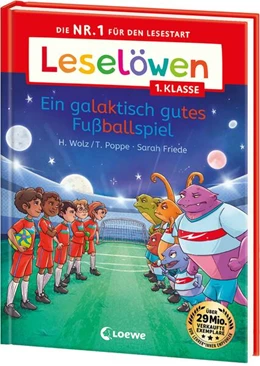 Abbildung von Wolz / Poppe | Leselöwen 1. Klasse - Ein galaktisch gutes Fußballspiel | 1. Auflage | 2026 | beck-shop.de
