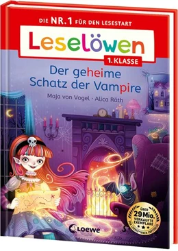 Abbildung von Vogel | Leselöwen 1. Klasse - Der geheime Schatz der Vampire | 1. Auflage | 2026 | beck-shop.de