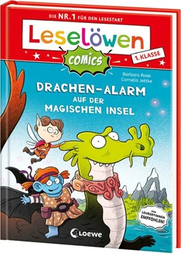 Abbildung von Rose | Leselöwen Comics 1. Klasse - Drachen-Alarm auf der magischen Insel | 1. Auflage | 2026 | beck-shop.de