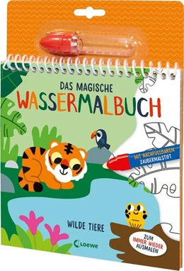 Abbildung von Das magische Wassermalbuch - Wilde Tiere | 1. Auflage | 2026 | beck-shop.de
