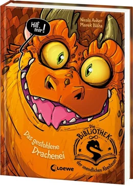 Abbildung von Anker | Die Bibliothek der unendlichen Abenteuer (Band 1) - Das gestohlene Drachenei | 1. Auflage | 2026 | beck-shop.de