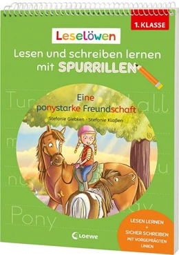 Abbildung von Giebken | Leselöwen - Lesen und schreiben lernen mit Spurrillen - Eine ponystarke Freundschaft | 1. Auflage | 2026 | beck-shop.de