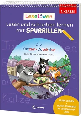 Abbildung von Richert | Leselöwen - Lesen und schreiben lernen mit Spurrillen - Die Katzen-Detektive | 1. Auflage | 2026 | beck-shop.de