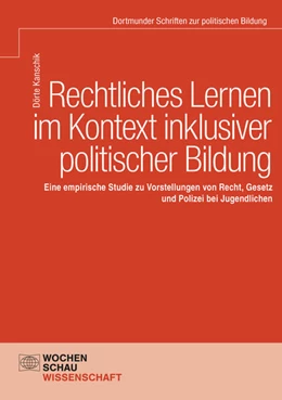 Abbildung von Kanschik | Rechtliches Lernen im Kontext inklusiver politischer Bildung | 1. Auflage | 2025 | beck-shop.de