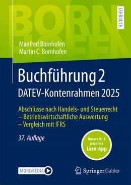 Abbildung von Bornhofen | Buchführung 2 DATEV-Kontenrahmen 2025 | 37. Auflage | 2026 | beck-shop.de