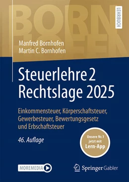 Abbildung von Bornhofen | Steuerlehre 2 Rechtslage 2025 | 46. Auflage | 2026 | beck-shop.de