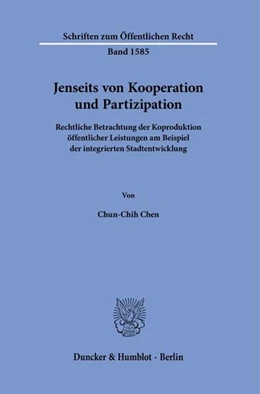 Abbildung von Chen | Jenseits von Kooperation und Partizipation | 1. Auflage | 2025 | beck-shop.de