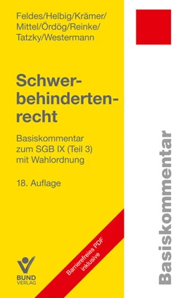 Abbildung von Feldes / Helbig | Schwerbehindertenrecht | 18. Auflage | 2026 | beck-shop.de
