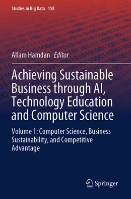 Abbildung von Hamdan | Achieving Sustainable Business through AI, Technology Education and Computer Science | 1. Auflage | 2025 | beck-shop.de
