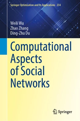 Abbildung von Wu / Zhang | Computational Aspects of Social Networks | 1. Auflage | 2026 | beck-shop.de