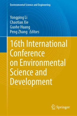 Abbildung von Li / Xie | 16th International Conference on Environmental Science and Development | 1. Auflage | 2026 | beck-shop.de