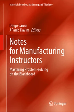 Abbildung von Carou / Davim | Notes for Manufacturing Instructors | 1. Auflage | 2026 | beck-shop.de