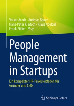 Abbildung von Arndt / Bauer | People Management in Startups | 1. Auflage | 2025 | beck-shop.de