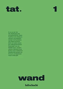 Abbildung von Tat. | TAT.1 - Wand | 1. Auflage | 2026 | beck-shop.de
