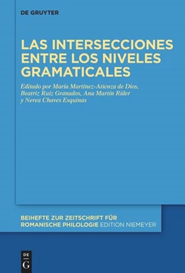 Abbildung von Martínez-Atienza de Dios / Ruiz Granados | Las intersecciones entre los niveles gramaticales | 1. Auflage | 2026 | beck-shop.de
