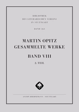 Abbildung von Strohschneider / Robert | Martin Opitz: Gesammelte Werke | 1. Auflage | 2025 | 363 | beck-shop.de