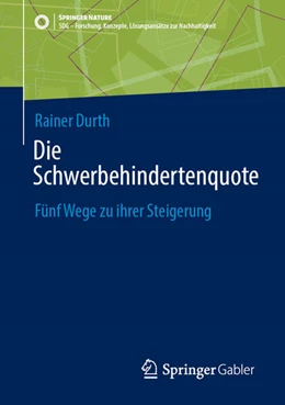 Abbildung von Durth | Die Schwerbehindertenquote | 1. Auflage | 2026 | beck-shop.de